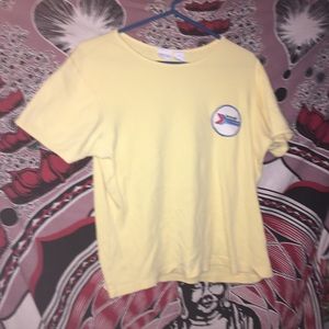 Handmade tshirt with Amtrak patch